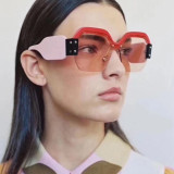 20040 Superhot Eyewear 2018 Luxury Brand Designer Sun glasses Shades Oversized Fashion Women Sunglasses
