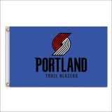 High quality Fast delivery custom 90*150cm Trail Blazers flag 3*5ft wholesale NBA Portland Trail Blazers flag