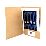 Promotional Custom Pocket a3 Conference Kraft Paper File Folder