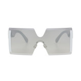 13345 Superhot Eyewear 2018 Fashion Women Sun glasses Oversized Square Rimless Sunglasses