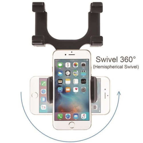 Universal Hot Selling Phone Accessories 360 Degree Rotation Phone Car Rearview Mirror Cradle Holder