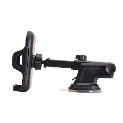 Dashboard Windshield Extendable Mobile Phone Car Mount Phone Holder, 360 Degree Swivel Head Car Cradle Clamp Cell Phone Stand