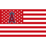 Custom fast delivery 3x5 ft Anaheim Angels Flag MLB Banner double side los angeles angels of anaheim baseball flag