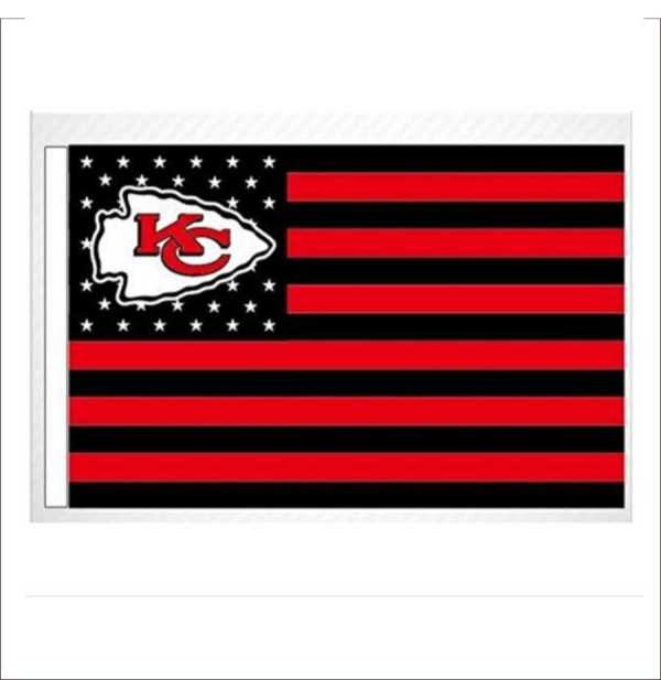 NFL Custom 90x150cm Kansas City Chiefs flag sample fast delivery