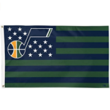 NBA  High quality Fast delivery custom 90x150cm Utah jazz flag 3*5ft wholesale Utah jazz flag