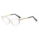 10252 Superhot Eyewear 2018 Fashion Cateye Candy Sun glasses One piece Lens Shades Trending Women Cat Eye Sunglasses
