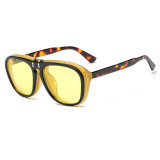 10427 Superhot Eyewear 2018 Flip Up Sunglasses Men Women Sun glasses