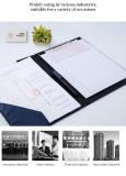 Customized Restaurant Hotel Menu Folder Foldable Clipboard Bill Folder