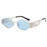 Superhot Eyewear 32932 Metal Frame Steam punk Small Round Sunglasses