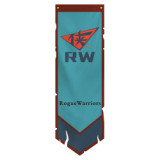 New hot style custom logo LOL team flag gaming theme decoration polyester flag banner