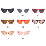 13134 Superhot Eyewear 2018 Fashion Tinted Cheap Plastic Sun glasses Women Cat Eye Sunglasses