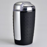 Bubble surface rubberized body comfortable grip Coffee beans Nuts and Spices Coffee Grinder with transparent window