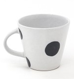 Black and white ceramic mug coffee tea water mugs for custom