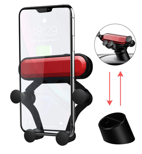 New Arrivals Mobile Phone Accessories Gravity Design Cell Phone Car Mount Air Vent Car Holder