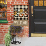 Support custom stitched flags holiday Halloween pumpkin garden flag banner