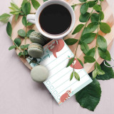 Funny Sloth Small to Do List Notepad Sticky Notes Kawaii Memo Pads Custom Sticky Notepad Stationery