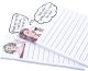 6 Pieces Funny Novelty Writting Memo Pads Personalized 5.5 x 4.25 Inch Notepads for Coworkers Office Staff