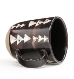 Vintage style customized Pattern Ceramic Mugs Tea Cup Coffee Mugs With Handle