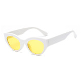 11027 Superhot Eyewear 90s Retro Vintage Glasses Street Style Fashion Brand Designer Black Sunglasses