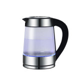Keep warm function Adjustable temperature digital Glass Electric Kettle with tea filter