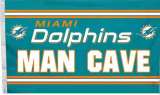 NFL Custom 90*150cm Miami Dolphins flag sample fast delivery