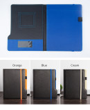 Factory Custom file folder a4 Size,Leather portfolio file folder,File+Folder with Calculator
