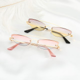 23733 Superhot Eyewear Fashion Sun glasses 2018 Women Cateye Shades Half Frame Cat eye Sunglasses