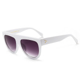 10345 Superhot Eyewear Flat Top Brand Designer Sun glasses Women Oversized Shades Sunglasses