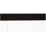 Myway Study Note White and Black Writing Tablets Memo Pad Custom for Larger Handwriting and Easier Reading