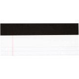 Myway Study Note White and Black Writing Tablets Memo Pad Custom for Larger Handwriting and Easier Reading