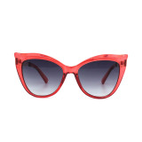 21937 Superhot Eyewear 2018 Fashion Cateye Sun glasses Oversized Women Cat Eye Sunglasses