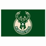 NBA High quality Fast delivery custom 90*150cm MilwaukeeBucks flag 3x5ft wholesale MilwaukeeBucks flag