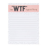 Myway Custom Cute Mini Funny Memo Pads To Do List for Work and Office Gift for Coworker Notepads 50 Sheets Per Pad