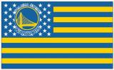NBA High quality Fast delivery custom 90*150cm Golden state warriors flag 3*5ft wholesale Golden state warriors flag