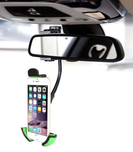 Universal High Quality Adjustable Mobile Phone Mount Holder Bracket Car Rearview Mirror Mobile Holder Car