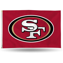 100% polyester custom 3x5ft 49ers flags san francisco flag wholesale