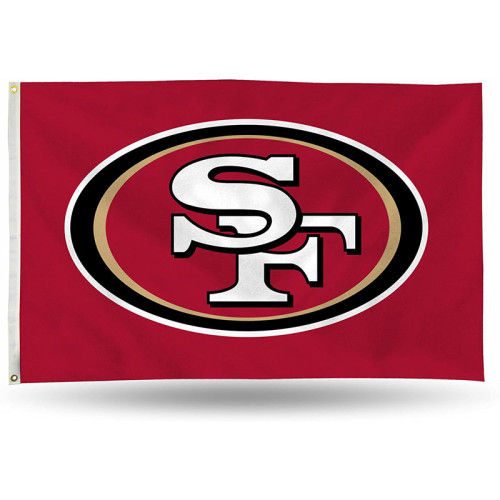 100% polyester custom 3x5ft 49ers flags san francisco flag wholesale