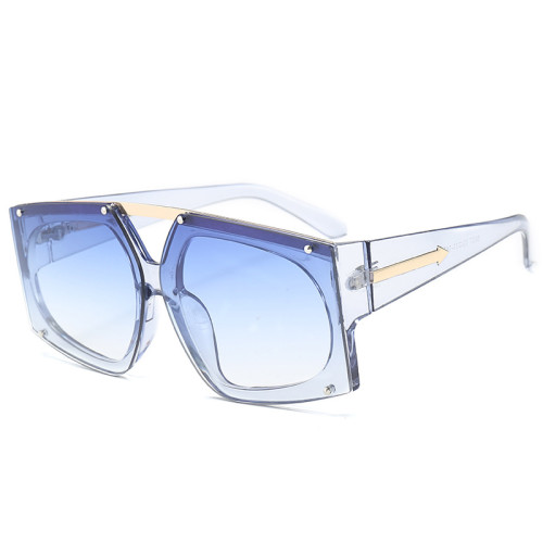 62116 Men Women Brand Designer Sun glasses Shades Black Big Frame UV400 Fashion Oversized Sunglasses