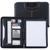 Padfolio Clipboard Embossed Custom Logo Waterproof Folder Bag With Handle