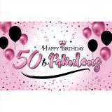 Explosive birthday party banner Customize patterns door hanging flag