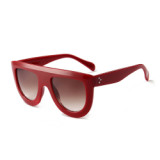 20737 Superhot Eyewear 2018 Fashion Brand Designer Sun glasses Shades Flat Top Women Sunglasses