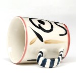 New design ceramic hand painting coffee mug customized