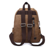 Vintage Classical Backpack Travelling Laptop Canvas Backpack for Outdoor
