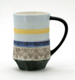 11oz Custom Coffee Mugs Geometry ceramic Tea water Mug cup