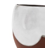 Custom logo coffee drinkware white ceramic mug with red handle