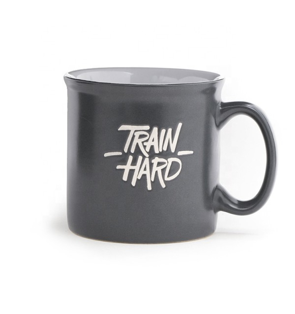 coffee mug 12oz letter white coffee mug for gift