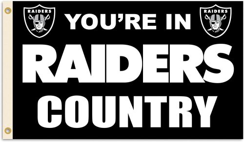 NFL Custom 90x150cm Oakland Raiders flag sample fast delivery