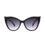21937 Superhot Eyewear 2018 Fashion Cateye Sun glasses Oversized Women Cat Eye Sunglasses