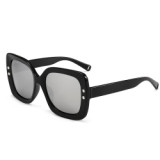 13032 Superhot Eyewear Fashion Women Brand Designer Square Gradient Shades Sunglasses