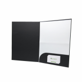 Customized business paper round corner confile folder with logo